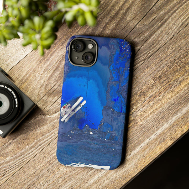 Cute IPhone Case | iPhone 15 Case | iPhone 15 Pro Max Case, Iphone 14 Case, Iphone 14 Pro Max Case IPhone Case for Art Lovers, Skiing Mountain - Studio40ParkLane