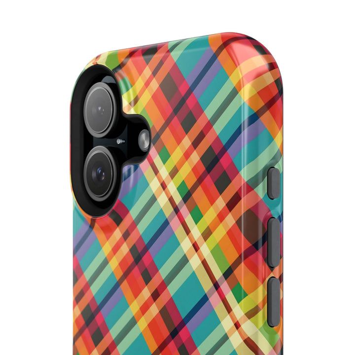 Checkered Plaid Magsafe Gift for Her Cute Phone Case for Iphone, | iPhone 16 | iPhone 15 Pro Max, Iphone 14 Pro Max, 13 12 11 10 9 8 7 - Studio40ParkLane