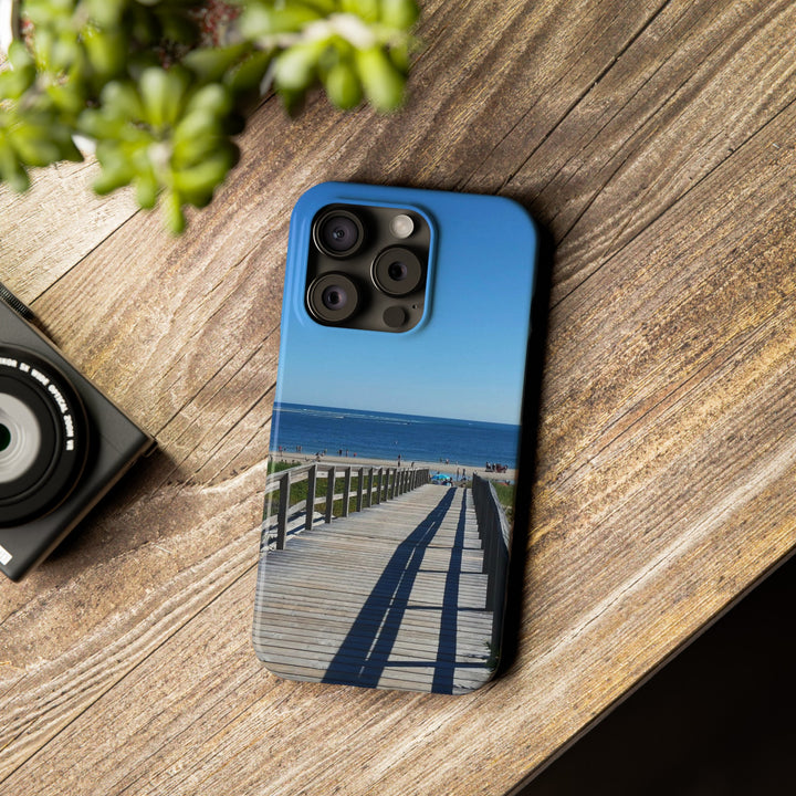 Slim Cute Phone Cases for Iphone - | iPhone 15 Case | iPhone 15 Pro Max Case, Iphone 14 Case, Iphone 14 Pro Max, Iphone 13, Summer Beach Walk - Studio40ParkLane
