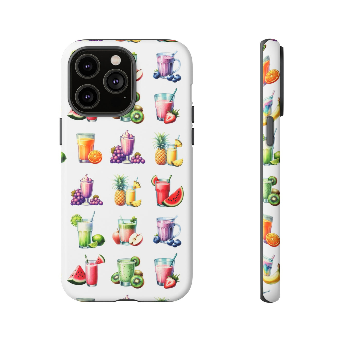 Cute Samsung Case | Cool Iphone Case | Tropical Summer Fruit Cocktail, Samsung S24, S23, S22, S21, IPhone 15 Case | Iphone 14 Case, Iphone 13 Case