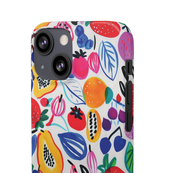 Snap Cute Custom Phone Case, Summer Fruit case for iPhone 18 17 16 15 14 13 12 Pro Max, Samsung S26 S25 S24 S23 Ultra Protective Phone Case - Studio40ParkLane