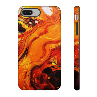 Impact Resistant, Fall Colors Marble, Cute Phone Cases for Samsung S24, S23, S22, S21, IPhone 15 pro Iphone 14 pro Iphone 13 IPhone 12 Iphone 11