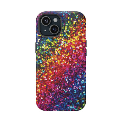 Non Glitter Color Composition Magsafe Cute Phone Case for Iphone Gift for Her,  | iPhone 15 Case | iPhone 15 Pro Max Case, Iphone 14, Iphone 14 Pro Max, Iphone 13, Iphone 16