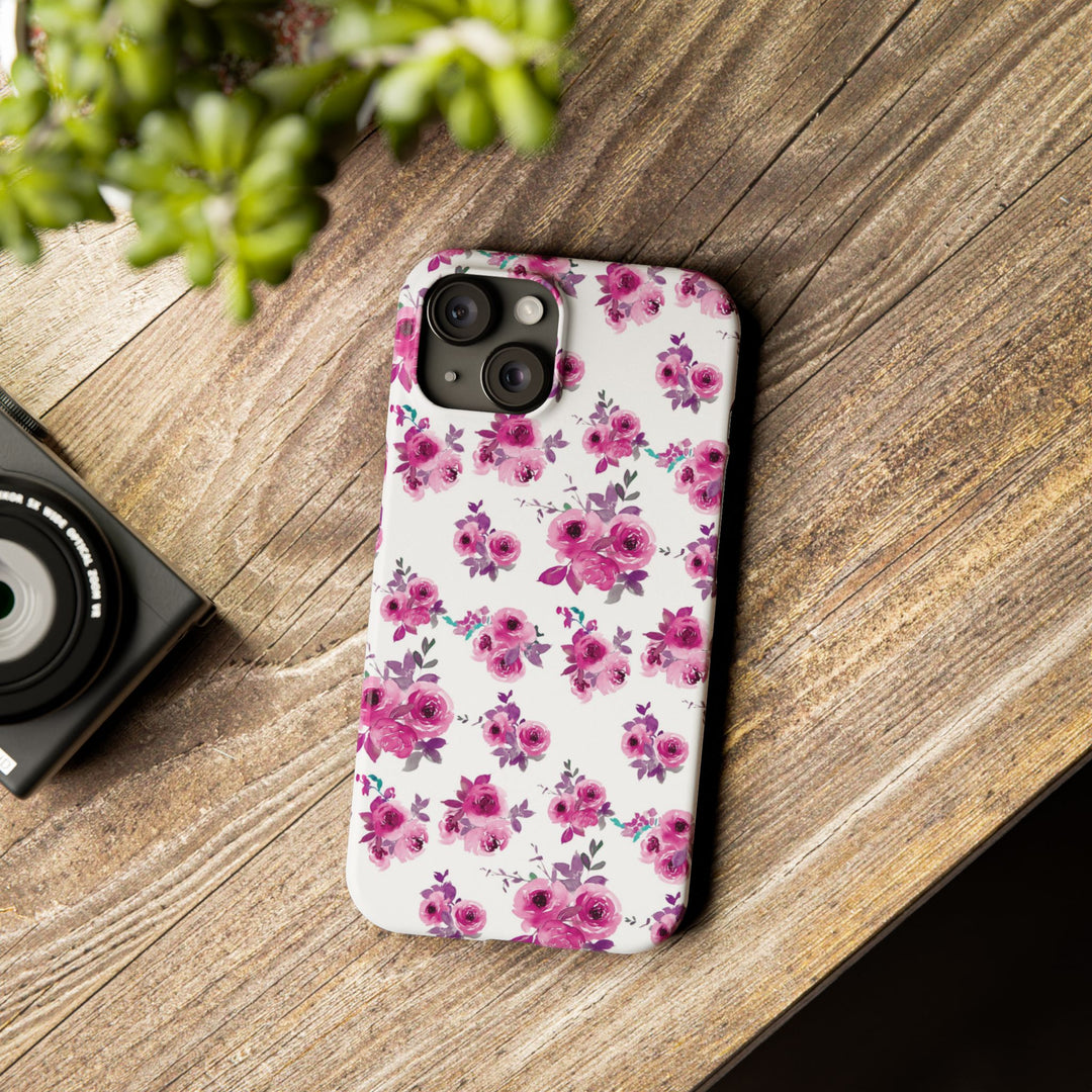 Slim Spring Flowers Gift for Her Cute Phone Cases for Iphone 16 Pro Max | iPhone 15 Case | iPhone 15 Pro Max Case, Iphone 14, 13, 12, 11, 10, 8, 7 - Studio40ParkLane