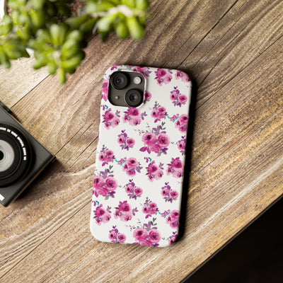 Slim Spring Flowers Gift for Her Cute Phone Cases for Iphone 16 Pro Max | iPhone 15 Case | iPhone 15 Pro Max Case, Iphone 14, 13, 12, 11, 10, 8, 7 - Studio40ParkLane