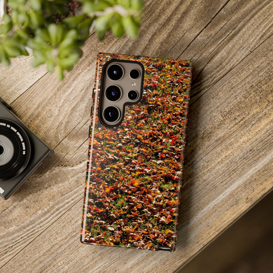 Impact Resistant, Fall Leaves Collage, Cute Phone Cases for Samsung S24, S23, S22, S21, IPhone 15 pro Iphone 14 pro Iphone 13 IPhone 12 Iphone 11 - Studio40ParkLane
