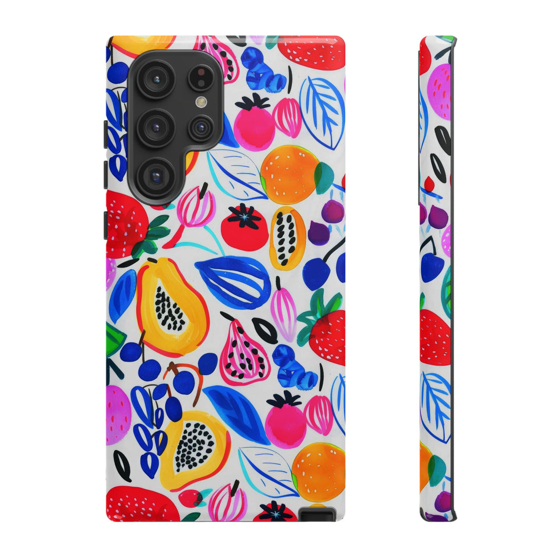 Summer Fruit Cute Tough Phone Case - For Apple iPhone 17, 16 Pro Max, 15 Pro Max, 14 Plus 13 Pro 12, Samsung Galaxy S26, S25, S24 Plus Ultra