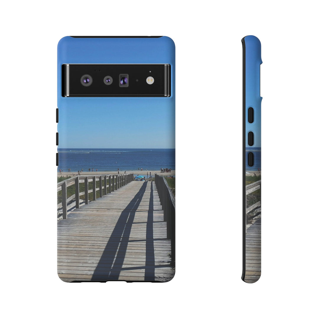Cute Samsung Case | Cool Iphone Case | Summer Beach Walk, Samsung S24, S23, S22, S21, IPhone 15 Case | Iphone 14 Case, Iphone 13 Case - Studio40ParkLane