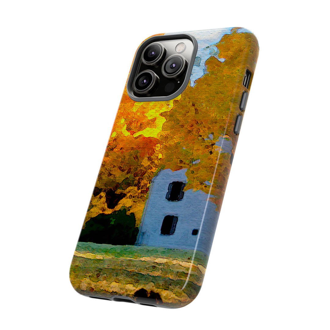 Impact Resistant, Fall Leaves Watercolor, Cute Phone Cases for Samsung S24, S23, S22, S21, IPhone 15 pro Iphone 14 pro Iphone 13 IPhone 12 Iphone 11 - Studio40ParkLane