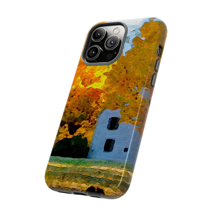 Impact Resistant, Fall Leaves Watercolor, Cute Phone Cases for Samsung S24, S23, S22, S21, IPhone 15 pro Iphone 14 pro Iphone 13 IPhone 12 Iphone 11 - Studio40ParkLane