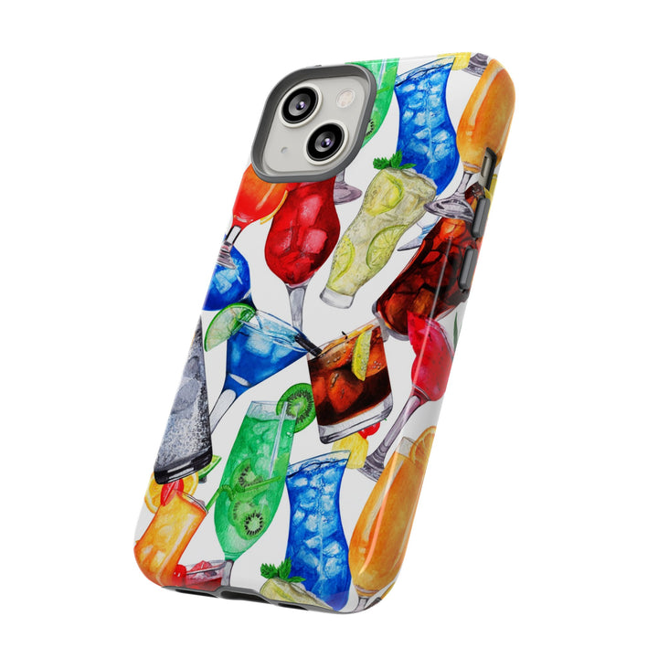 Cute Samsung Case | Cool Iphone Case | Summer Fruit Cocktail, Samsung S24, S23, S22, S21, IPhone 15 Case | Iphone 14 Case, Iphone 13 Case - Studio40ParkLane