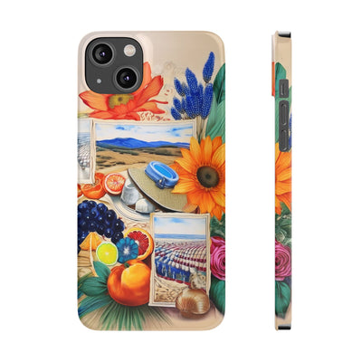 Slim Trendy Fall Coquette Collage Gift for Her Cute Phone Cases for Iphone 16 Cases | iPhone 15 Case | iPhone 15 Pro Max Case, Iphone 14 Case, Iphone 13, Slim