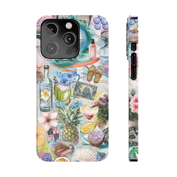 Slim Travel Coquette Collage Slim Cute Phone Cases for Iphone | iPhone 15 Case | iPhone 15 Pro Max Case, Iphone 14, Iphone 14 Pro Max, Iphone 13 - Studio40ParkLane