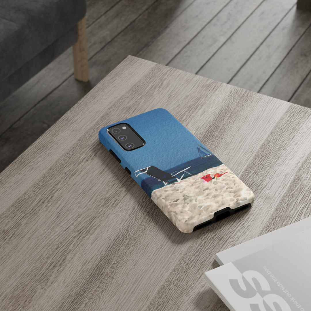 Cute Samsung Case | Cool Iphone Case | Summer Blue Beach Chair, Samsung S24, S23, S22, S21, IPhone 15 Case | Iphone 14 Case, Iphone 13 Case - Studio40ParkLane