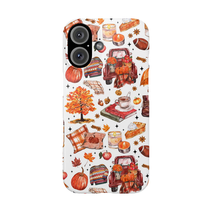 Slim Cute Fall Phone Cases Gift for Her Coquette Collage for Iphone 16 | iPhone 15 Case | iPhone 15 Pro Max Case, Iphone 14 Case, Iphone 13, Slim - Studio40ParkLane
