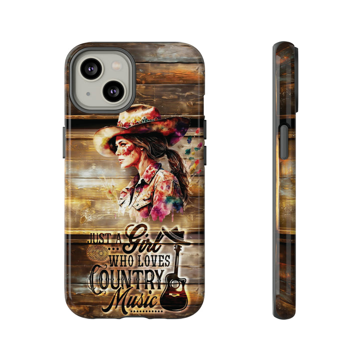 Cute IPhone Case | Country Music Girl iPhone 15 Case | iPhone 15 Pro Case, Iphone 14 Case, Iphone 14 Pro Max Case, Protective Iphone Case - Studio40ParkLane