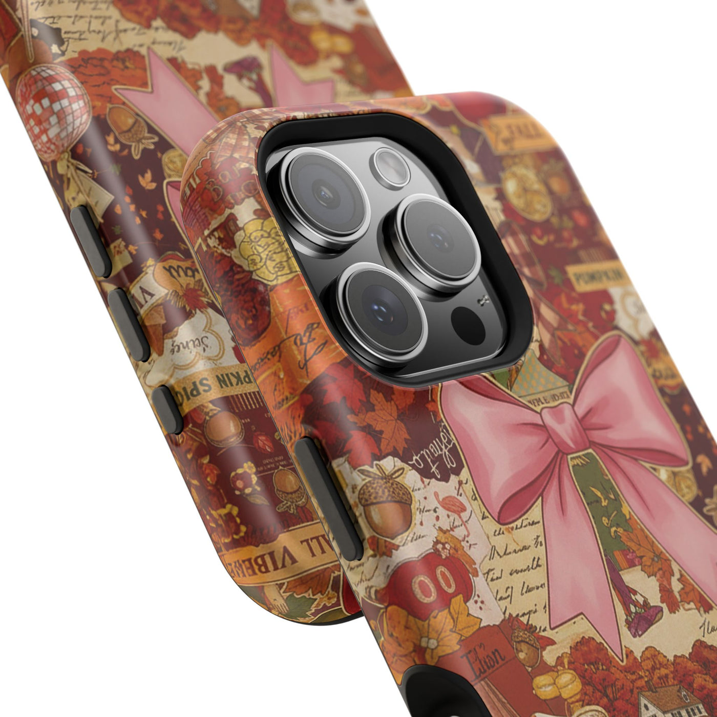 New England Fall Coquette Collage Tough Magsafe Cute Phone Cases for Iphone | iPhone 15 Pro Max Case, Iphone 14, Iphone 14 13 12 11 10 9 8 7 - Studio40ParkLane