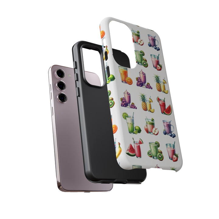 Cute Samsung Case | Cool Iphone Case | Tropical Summer Fruit Cocktail, Samsung S24, S23, S22, S21, IPhone 15 Case | Iphone 14 Case, Iphone 13 Case - Studio40ParkLane
