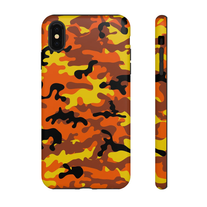 Impact Resistant, Fall camo Camouflage, Cute Phone Cases for Samsung S24, S23, S22, S21, IPhone 15 pro Iphone 14 pro Iphone 13 IPhone 12 Iphone 11 - Studio40ParkLane