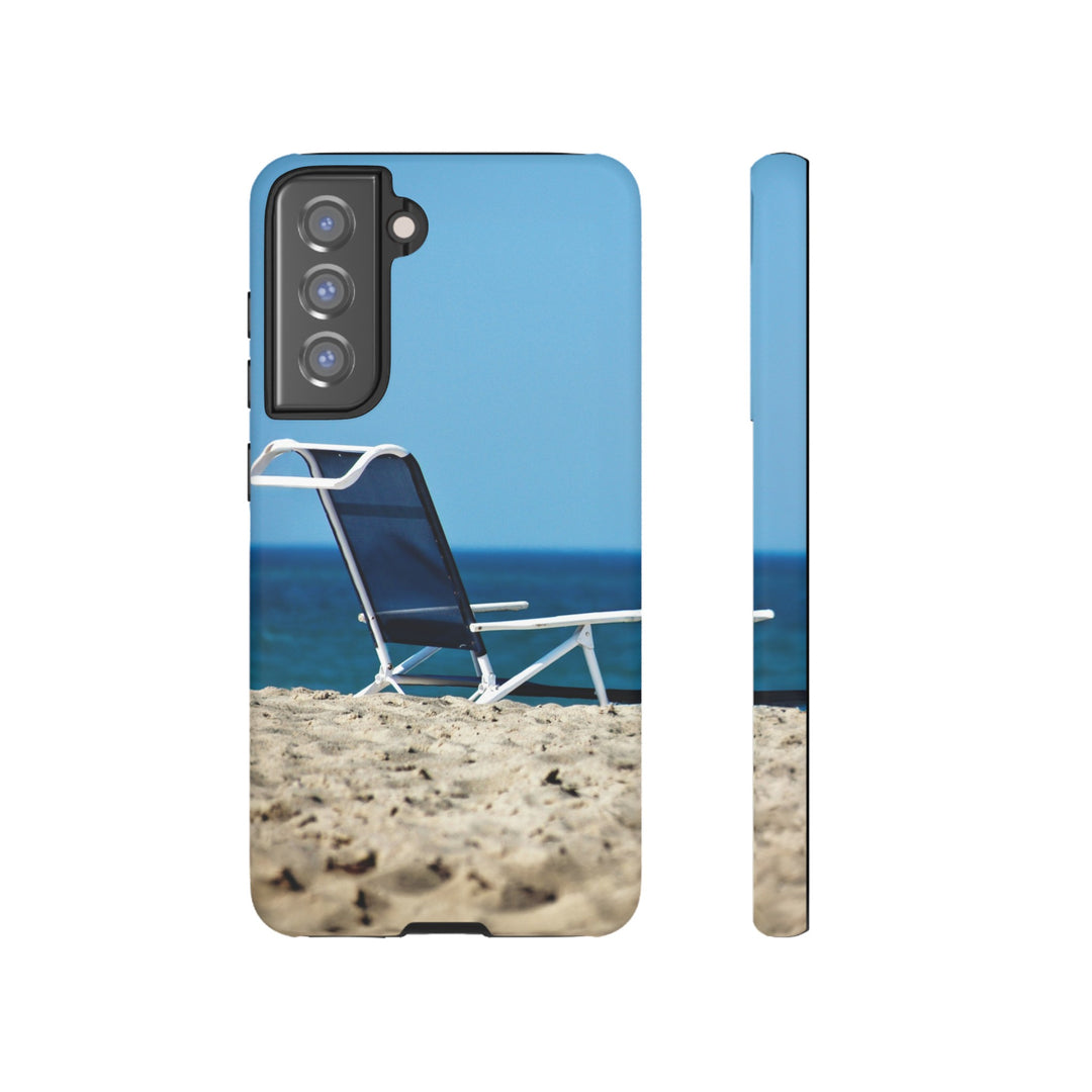Cute Samsung Case | Cool Iphone Case | Summer Blue Beach Chair, Samsung S24, S23, S22, S21, IPhone 15 Case | Iphone 14 Case, Iphone 13 Case - Studio40ParkLane