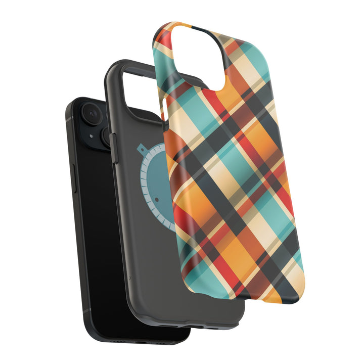 Checkered Plaid Magsafe Gift for Her Cute Phone Case for Iphone, | iPhone 16 | iPhone 15 Pro Max, Iphone 14 Pro Max, 13 12 11 10 9 8 7 - Studio40ParkLane