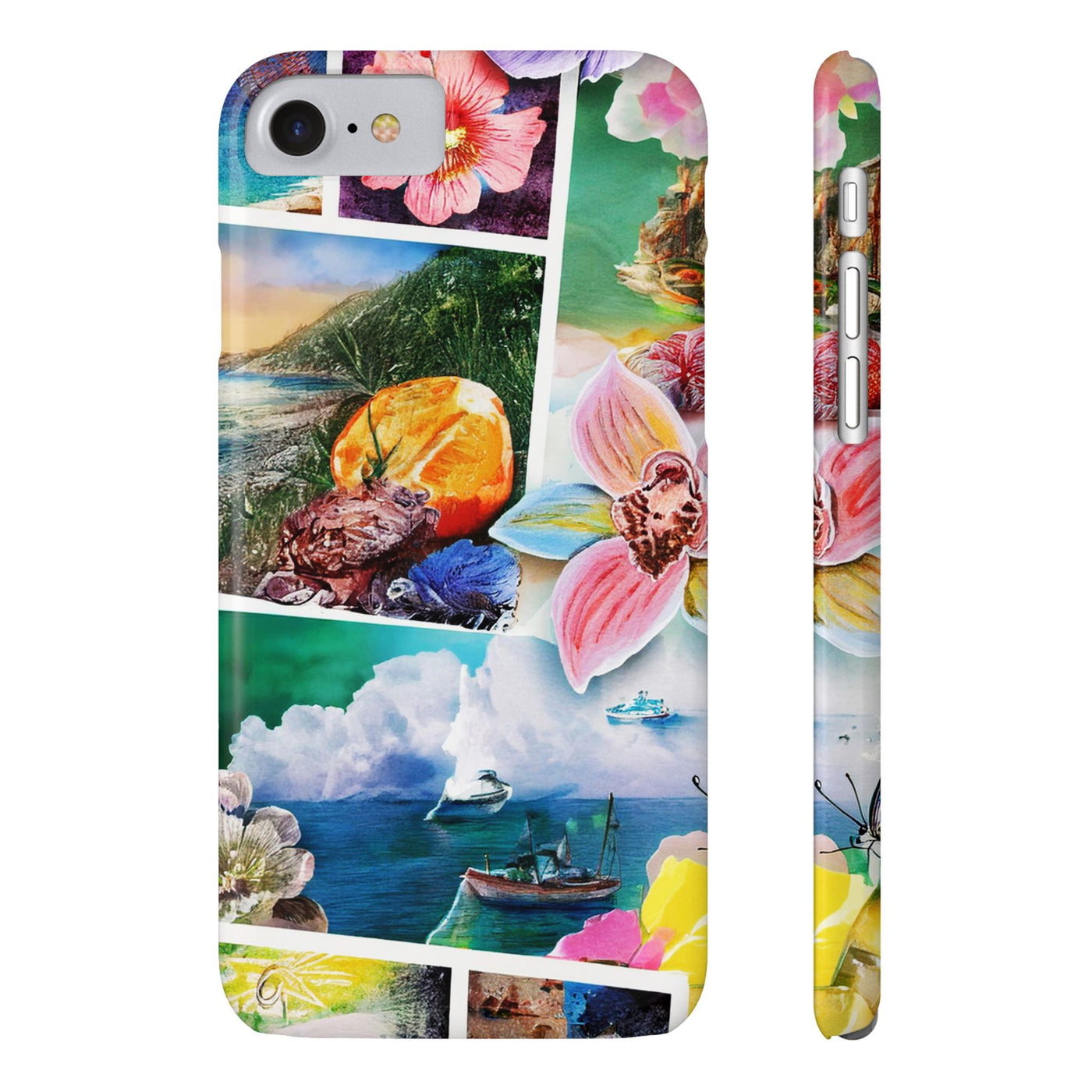 Travel Coquette Collage Slim Cute Phone Cases for Iphone  | iPhone 15 Case | iPhone 15 Pro Max Case, Iphone 14, Iphone 14 Pro Max, Iphone 13