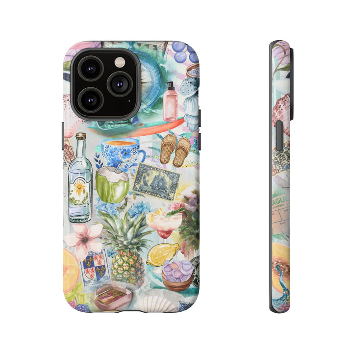 Impact Resistant, Travel Coquette Collage, Cute Phone Cases for Samsung S24, S23, S22, S21, IPhone 15 pro Iphone 14 pro Iphone 13 IPhone 12 Iphone 11 - Studio40ParkLane