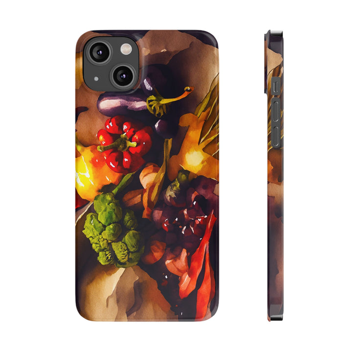 Slim Fall Farm Vegetables Cute Phone Cases for Iphone | iPhone 15 Case | iPhone 15 Pro Max Case, Iphone 14, Iphone 14 Pro Max, Iphone 13 - Studio40ParkLane