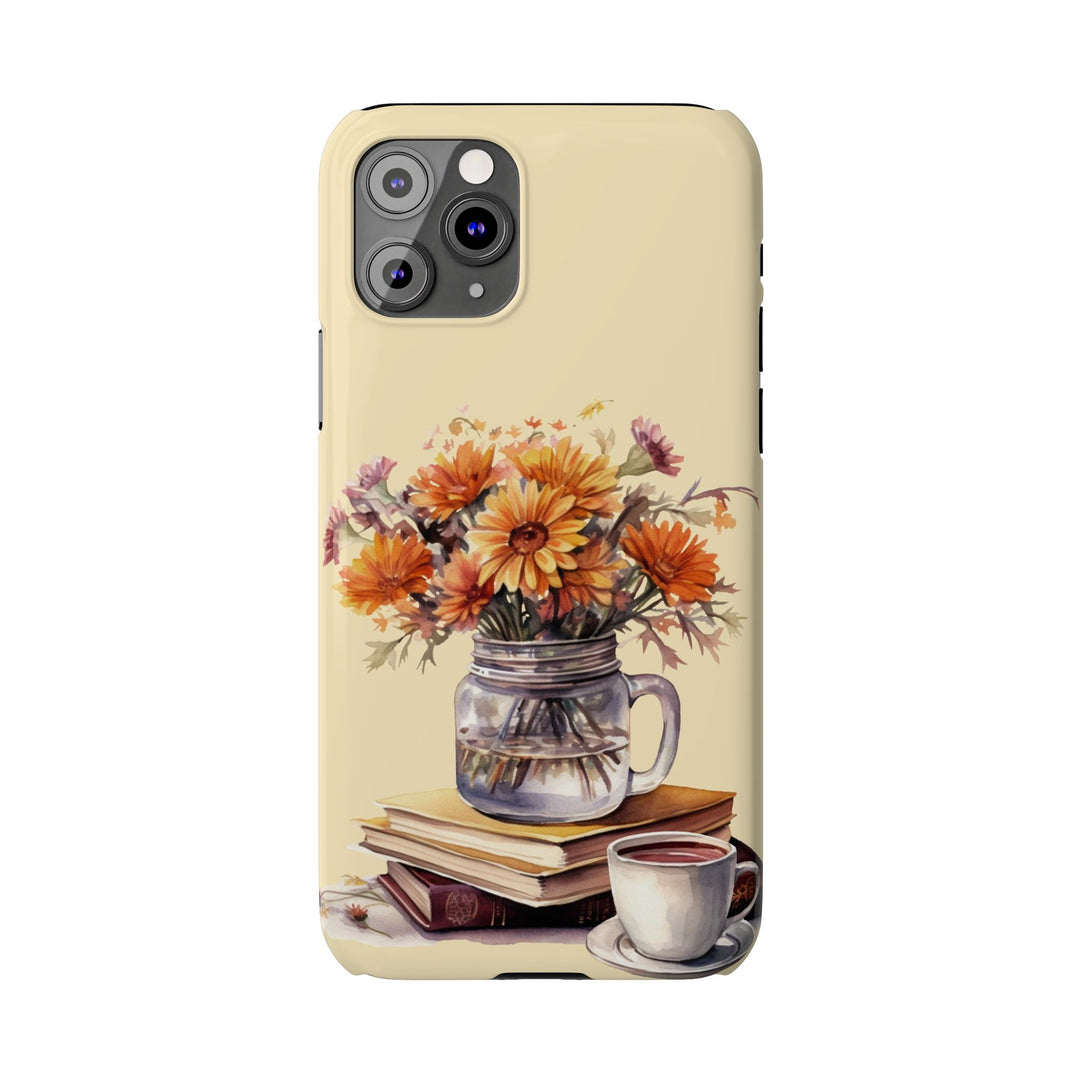 Slim Fall Autumn Leaves Cute Phone Cases for Iphone 16 | iPhone 15 Case | iPhone 15 Pro Max Case, Iphone 14, Iphone 14 Pro Max, Iphone 13, Slim Mom Dad Gift - Studio40ParkLane