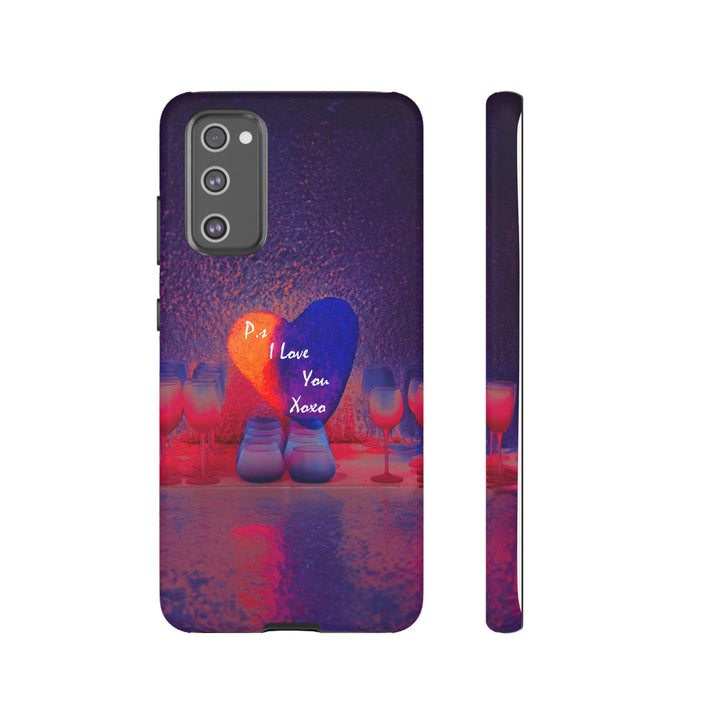 Cute Samsung Case | Cool Iphone Case | PS I love You - Heart, Samsung S24, S23, S22, S21, IPhone 15 Case | Iphone 14 Case, Iphone 13 Case - Studio40ParkLane