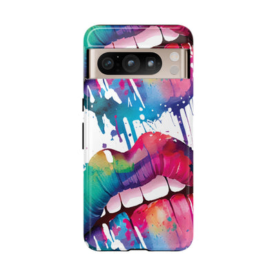 Impact Resistant, Simply Smile Lips, Cute Phone Cases for Samsung S24, S23, S22, S21, IPhone 15 pro Iphone 14 pro Iphone 13 IPhone 12 Iphone 11