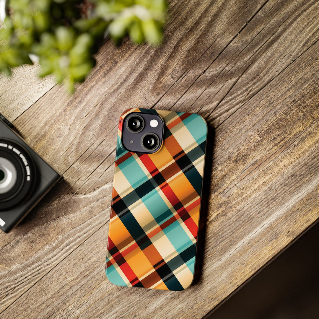 Slim Checkered Plaid Gift for Her Cute Phone Cases for Iphone 16 Pro Max | iPhone 15 Case | iPhone 15 Pro Max Case, Iphone 14, 13, 12, 11, 10, 8, 7 - Studio40ParkLane