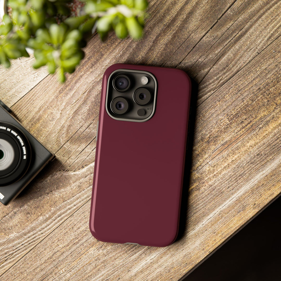 Premium Tough Burgundy Maroon Red Gift for Her Cute Phone Cases for Samsung S25 S24, S23, S22, S21, Iphone, 16, 15, 14, 13 Pro Max Ultra - Studio40ParkLane