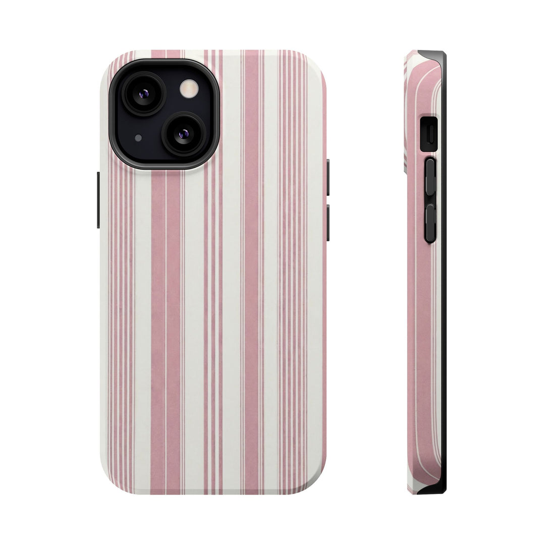 MagSafe Cute Phone Case, Coastal Striped Phone Case for iPhone 17 16 15 14 13 12 Pro Max, Samsung S26 S25 S24 Ultra case - Studio40ParkLane