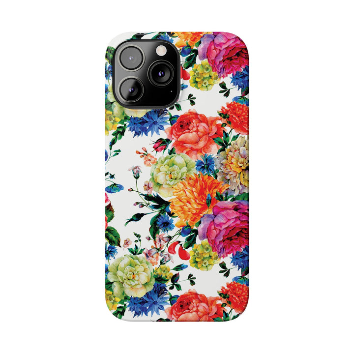 Slim Spring Flowers Gift for Her Cute Phone Cases for Iphone 16 Pro Max | iPhone 15 Case | iPhone 15 Pro Max Case, Iphone 14, 13, 12, 11, 10, 8, 7 - Studio40ParkLane