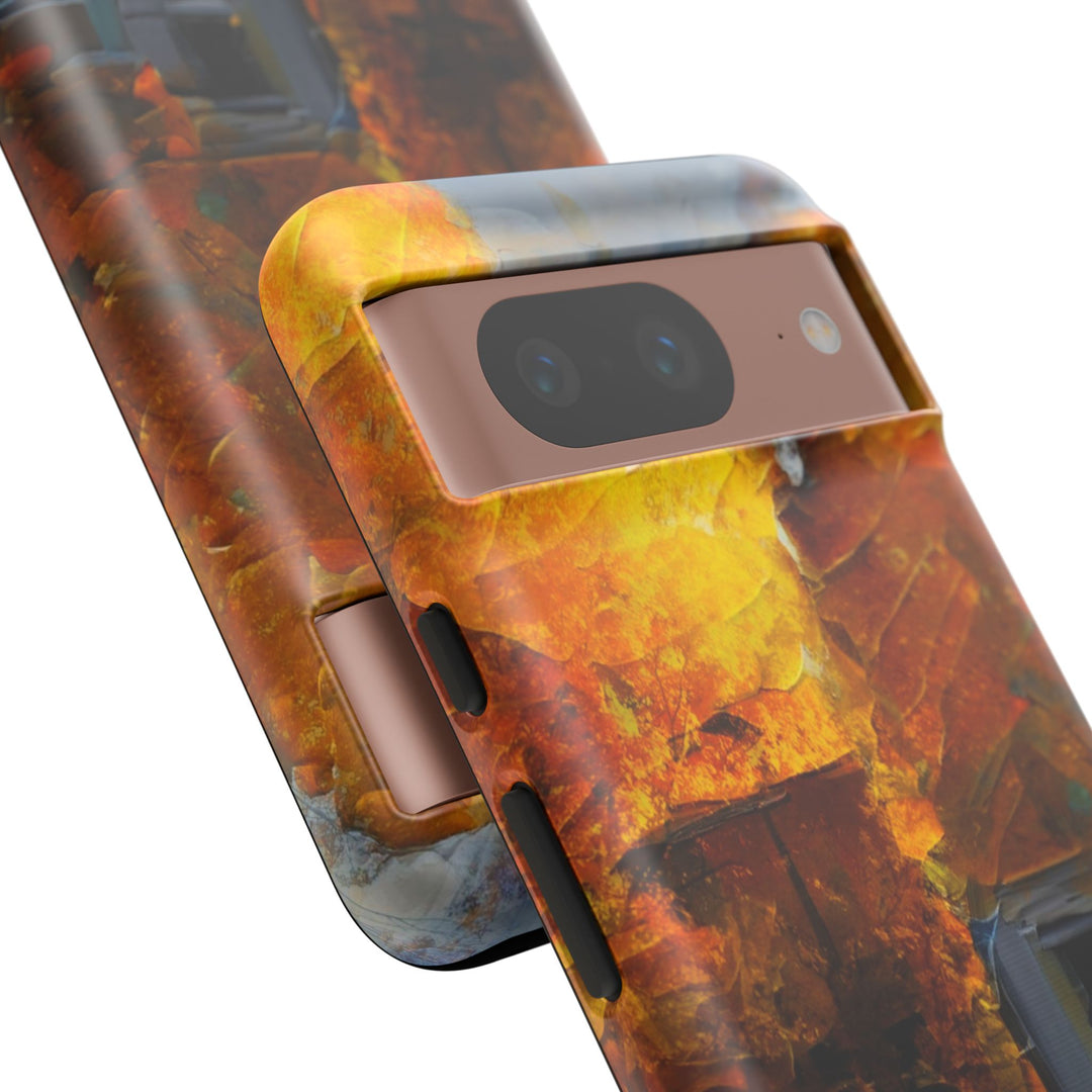 Impact Resistant, Fall Leaves Oil Painting, Cute Phone Cases for Samsung S24, S23, S22, S21, IPhone 15 pro Iphone 14 pro Iphone 13 IPhone 12 Iphone 11 - Studio40ParkLane