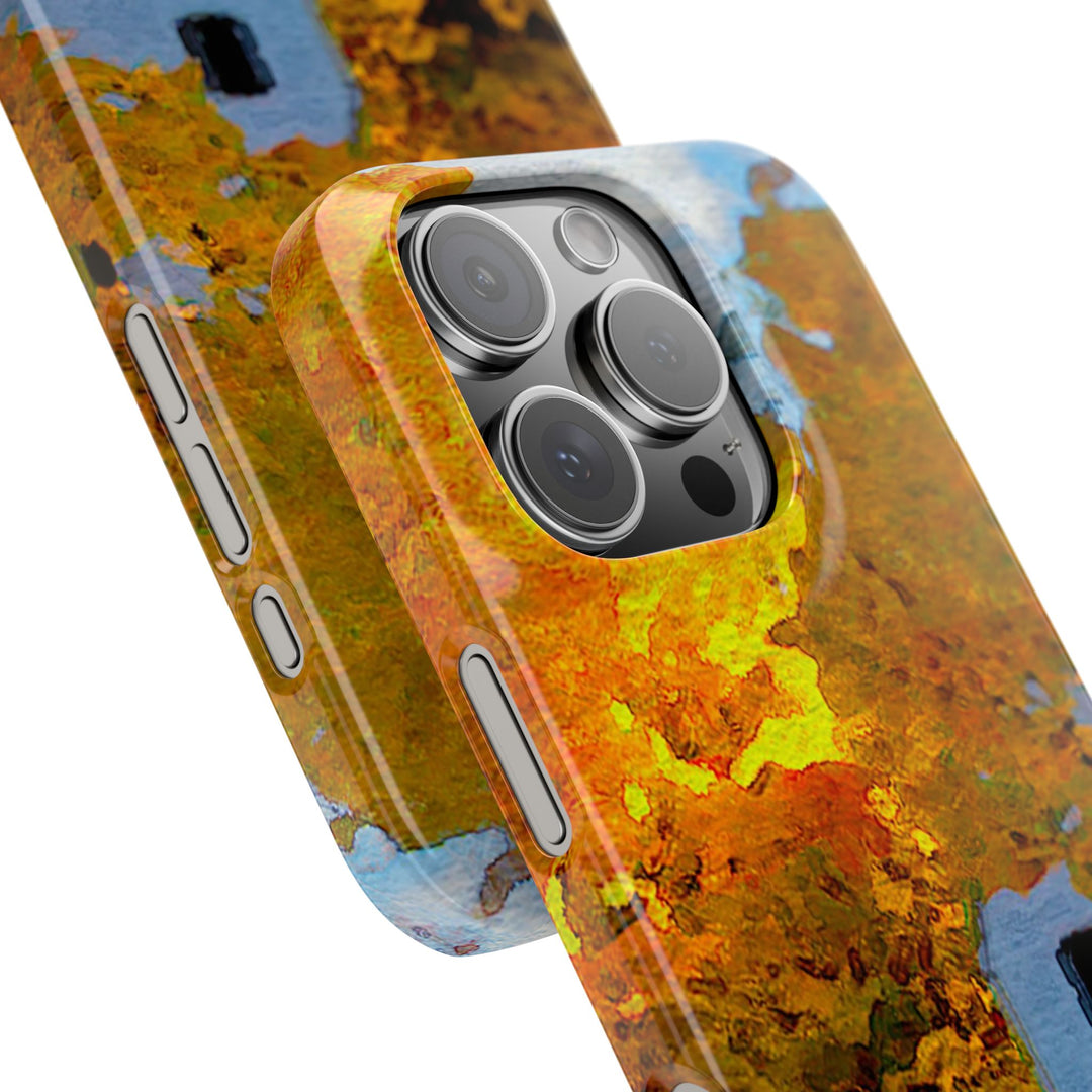 Slim Cute Phone Cases for Iphone - | iPhone 15 Case | iPhone 15 Pro Max Case, Iphone 14 Case, Iphone 14 Pro Max, Iphone 13, New England Fall Leaves - Studio40ParkLane