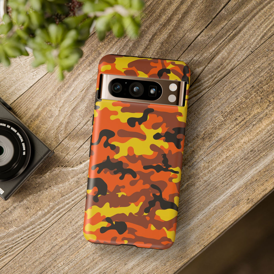 Impact Resistant, Fall camo Camouflage, Cute Phone Cases for Samsung S24, S23, S22, S21, IPhone 15 pro Iphone 14 pro Iphone 13 IPhone 12 Iphone 11 - Studio40ParkLane