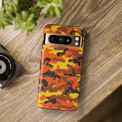 Impact Resistant, Fall camo Camouflage, Cute Phone Cases for Samsung S24, S23, S22, S21, IPhone 15 pro Iphone 14 pro Iphone 13 IPhone 12 Iphone 11