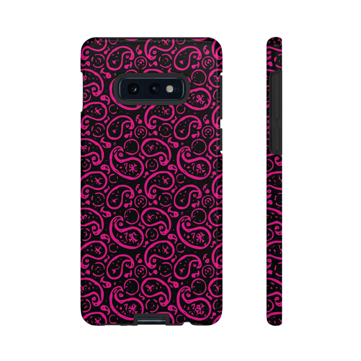 Samsung Galaxy Phone Case | Galaxy S23, S22, S21, S20 | Luxury Case Double Layered | Impact Resistant | Fashionable - Paisley 3 - Studio40ParkLane
