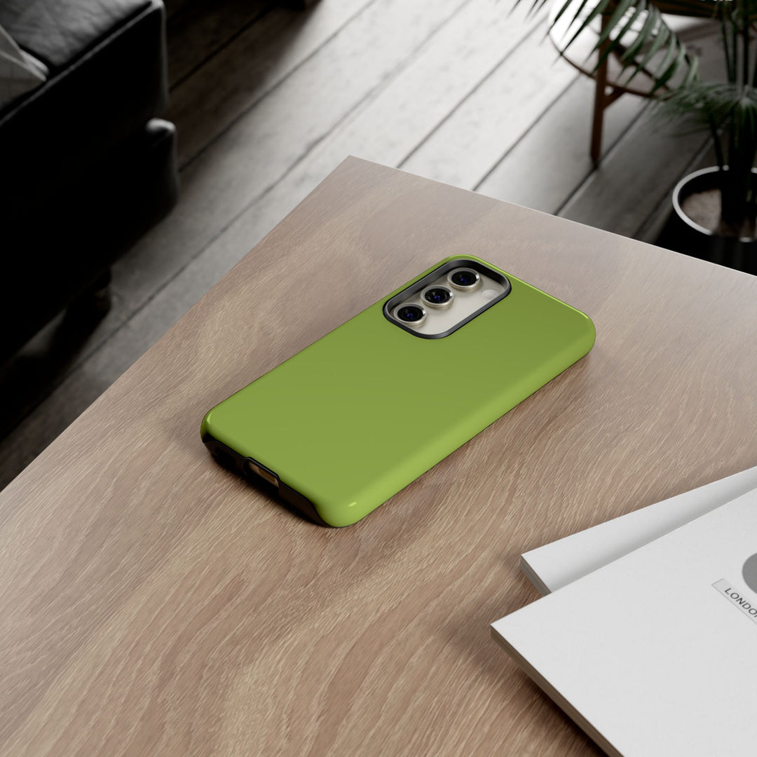 Premium Tough Chartreuse Green Gift for Her Cute Phone Cases for Samsung S25 S24, S23, S22, S21, Iphone, 16, 15, 14, 13 Pro Max Ultra - Studio40ParkLane