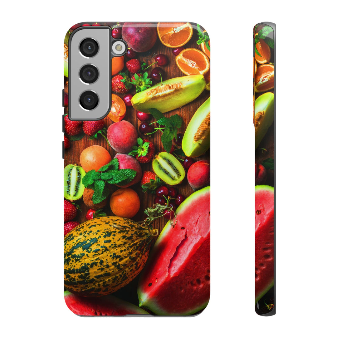 Fall Fruit Collage Cute Phone Case for, Samsung Galaxy S24, S23, S22, S21, IPhone 16 Case | Iphone 15, Iphone 14, IPhone 13 Case Mom Dad Gift - Studio40ParkLane