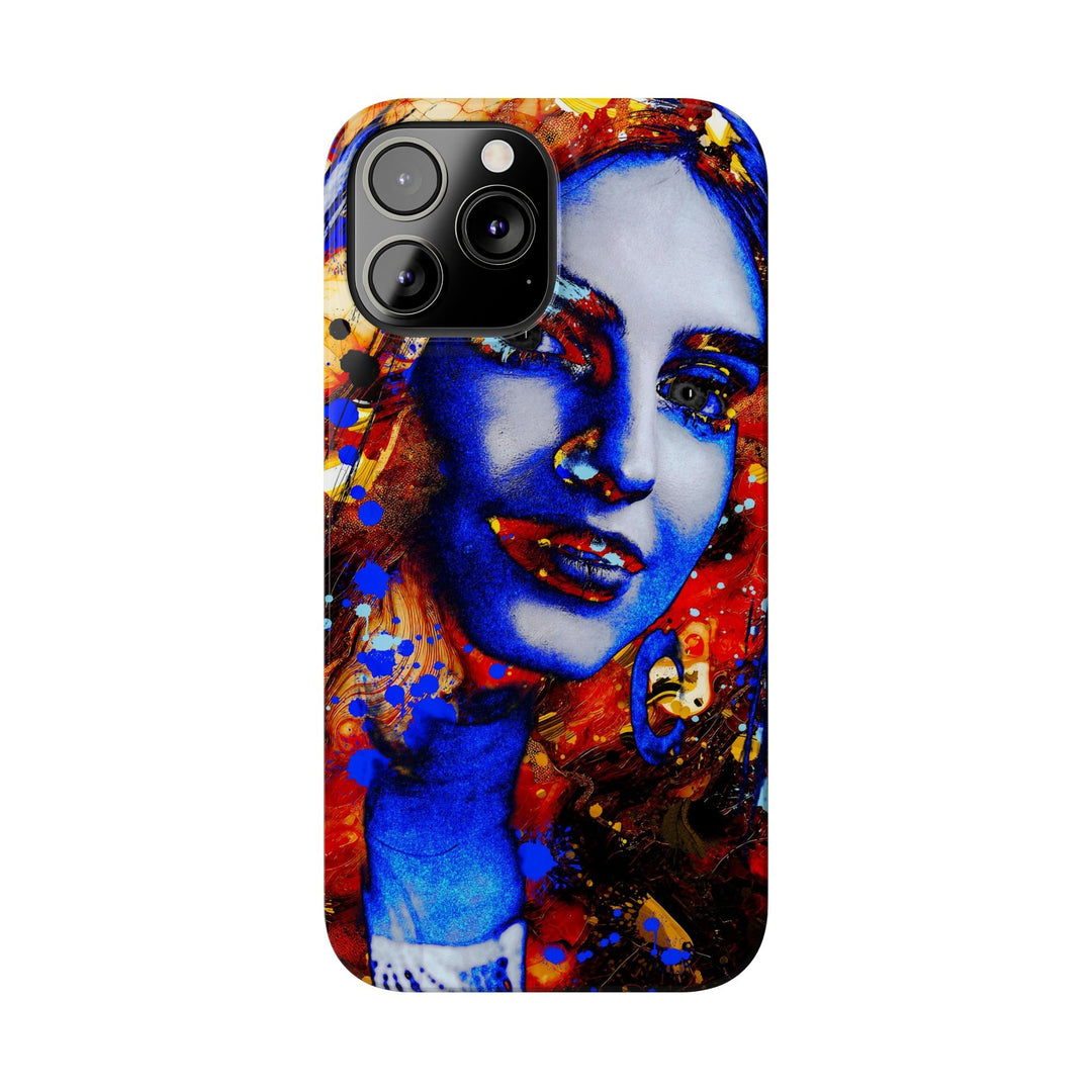Slim Cute Phone Cases for Iphone - | iPhone 15 Case | iPhone 15 Pro Max Case, Iphone 14 Case, Iphone 14 Pro Max, Iphone 13, Marble Splash Face - Studio40ParkLane