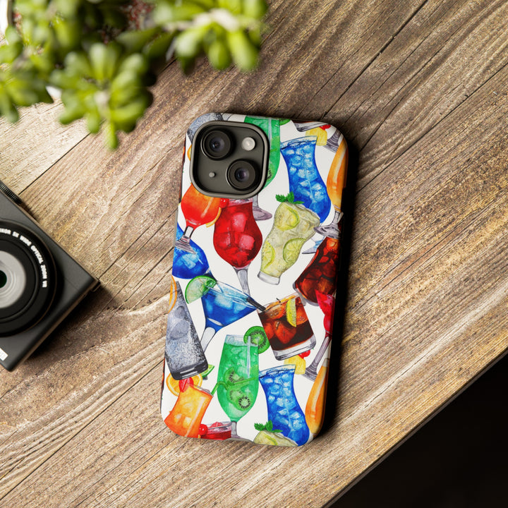 Cute Samsung Case | Cool Iphone Case | Summer Fruit Cocktail, Samsung S24, S23, S22, S21, IPhone 15 Case | Iphone 14 Case, Iphone 13 Case - Studio40ParkLane