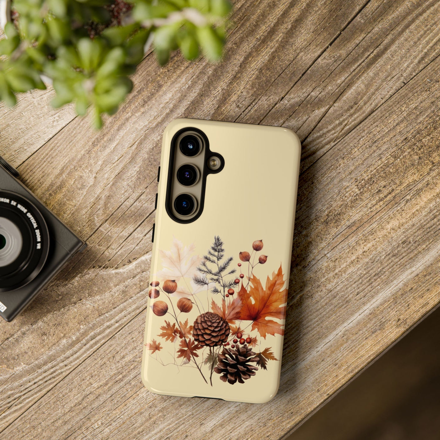 Fall Leaves Foliage Cute Phone Case for, Samsung Galaxy S24, S23, S22, S21, IPhone 16 Case | Iphone 15, Iphone 14, IPhone 13 Case Mom Dad Gift