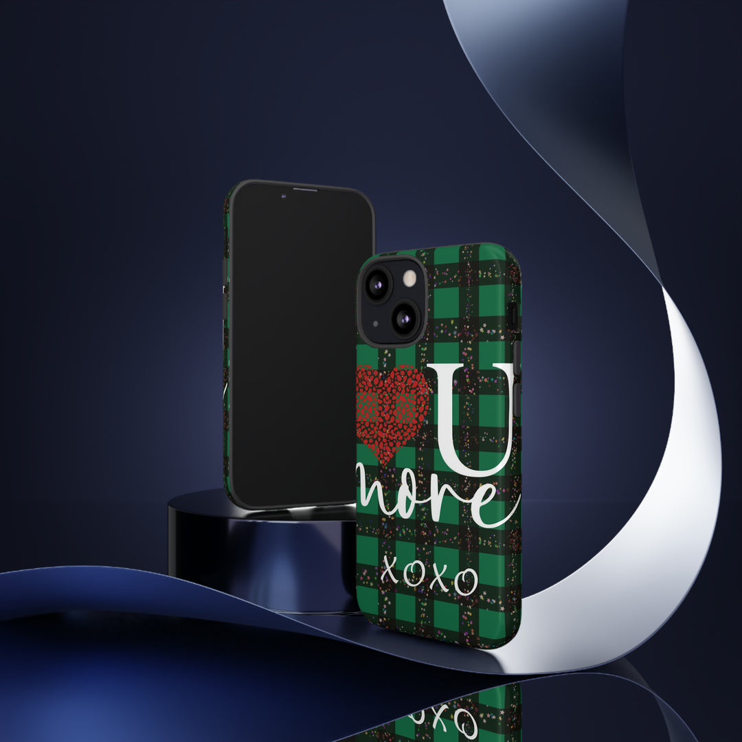 Cute IPhone Case | iPhone 15 Case | iPhone 15 Pro Max Case, Iphone 14 Case, Iphone 14 Pro Max Case IPhone Case for Art Lovers, Love You Green - Studio40ParkLane