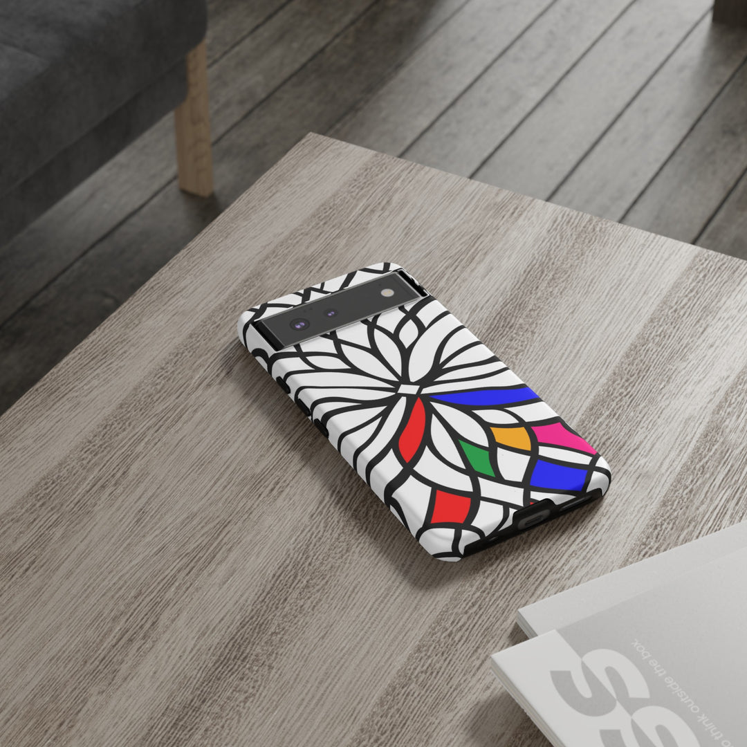 Impact Resistant, Colored Mosaic, Cute Phone Cases for Samsung S24, S23, S22, S21, IPhone 15 pro Iphone 14 pro Iphone 13 IPhone 12 Iphone 11 - Studio40ParkLane
