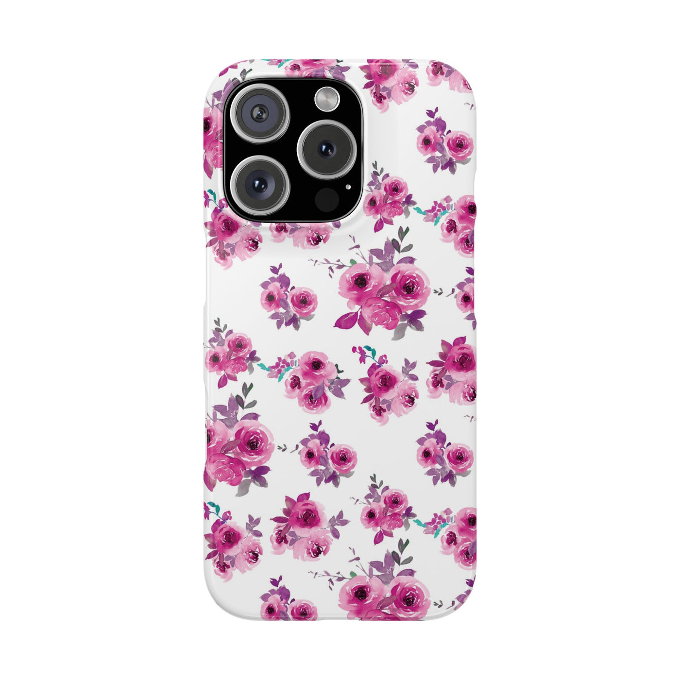Slim Spring Flowers Gift for Her Cute Phone Cases for Iphone 16 Pro Max | iPhone 15 Case | iPhone 15 Pro Max Case, Iphone 14, 13, 12, 11, 10, 8, 7 - Studio40ParkLane