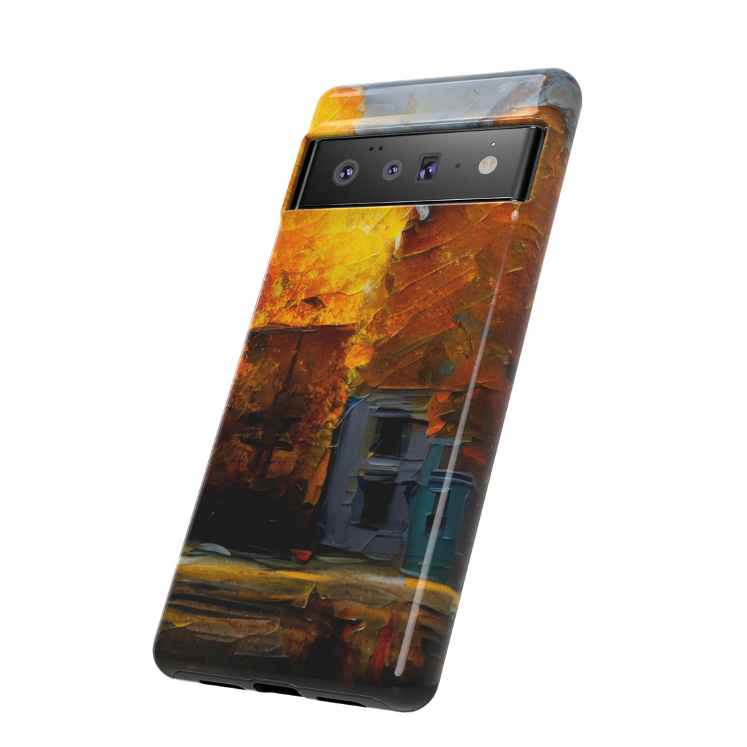 Impact Resistant, Fall Leaves Oil Painting, Cute Phone Cases for Samsung S24, S23, S22, S21, IPhone 15 pro Iphone 14 pro Iphone 13 IPhone 12 Iphone 11 - Studio40ParkLane