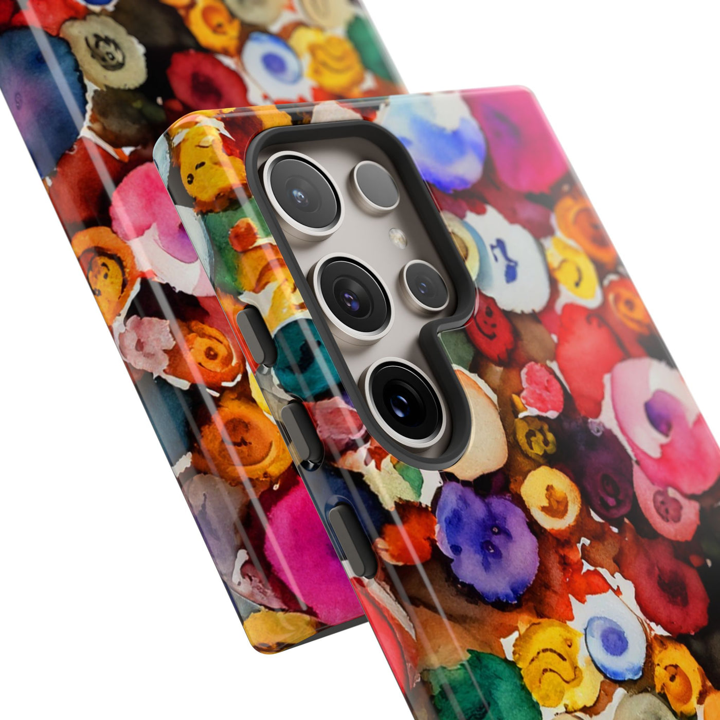 Impact Resistant, Fall Colors Buttons, Cute Phone Cases for Samsung S24, S23, S22, S21, IPhone 15 pro Iphone 14 pro Iphone 13 IPhone 12 Iphone 11